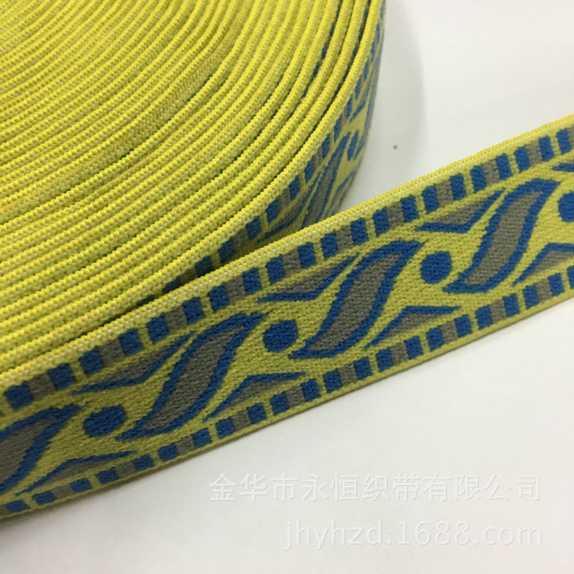 Factory wholesale, custom-made thick computer jacquard elastic bands and nylon letched elastic bands based on samples. Customized according to drawings Specification image