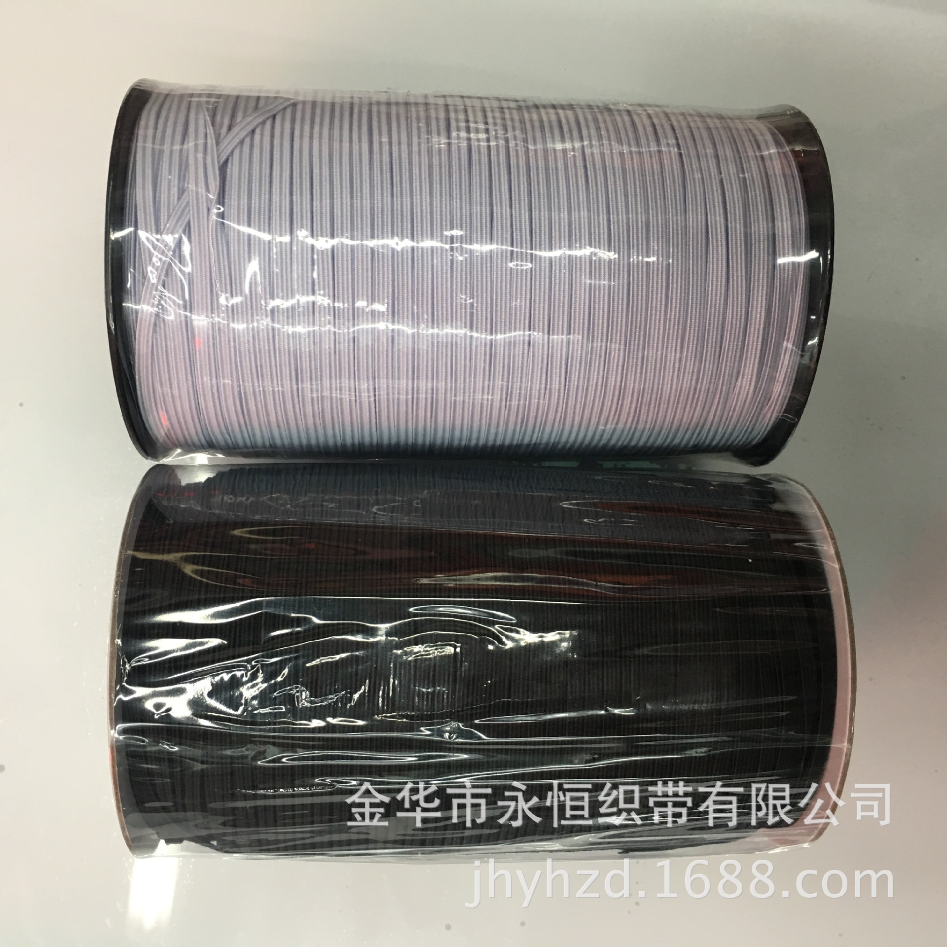 现货0.3CM-1.2CM黑色 白色进口乳胶走马带 跑马松紧带