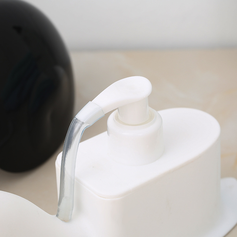 蜗牛造型洗手液乳液分装瓶 按压式洗发水乳液瓶沐浴露空瓶细节图