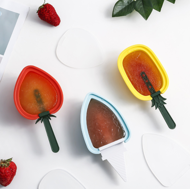 水果造型冰格diy自制冰棒冰淇淋的模具家用冰棍雪糕制冰格