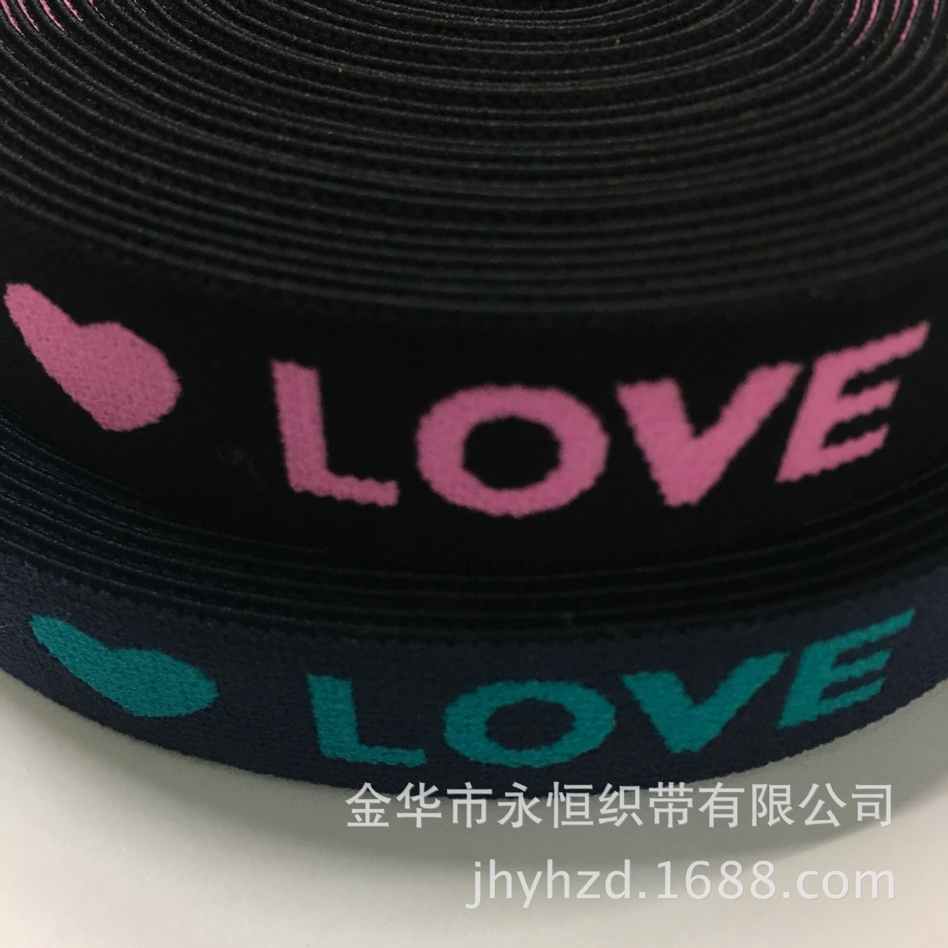 The manufacturer is selling a 2.0CM nylon spandex jacquard elastic band for the waistband of children's shorts Specification image