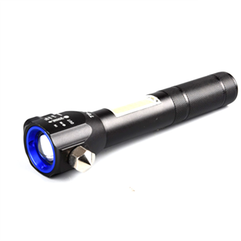 Safety hammer, multi-functional high-intensity flashlight for vehicles, car window breaker, fire emergency rescue hammer, power bank Specification image