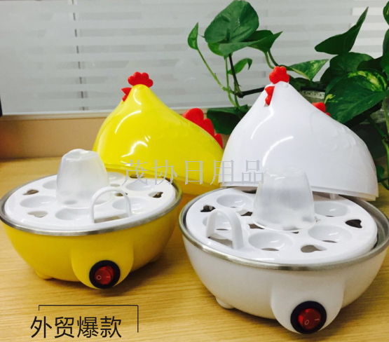 Creative convenient egg poacher hen style