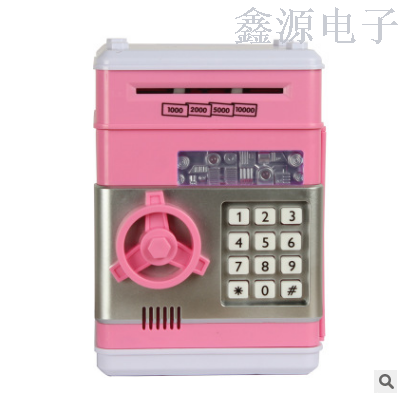 atm智能卷钱存钱罐产品图