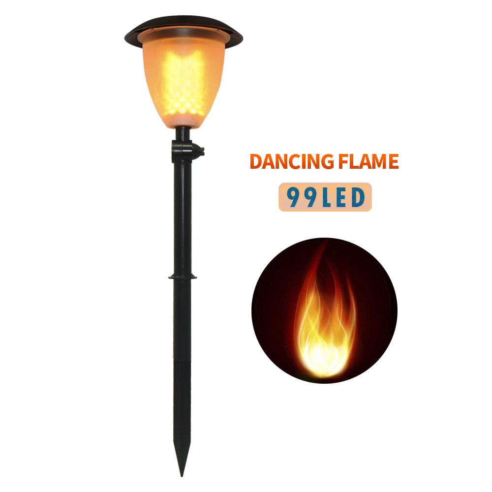 Solar flame flame torch torch light LED lawn light garden light