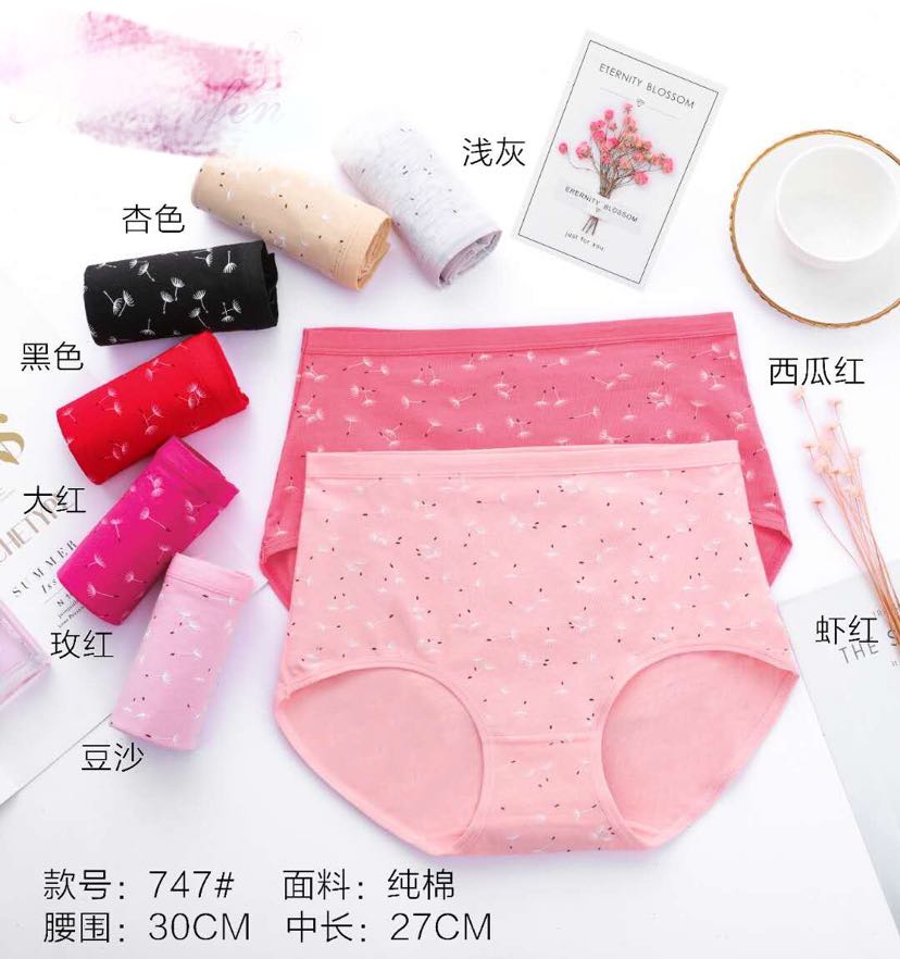 Cotton Women's Panties Printed Cotton Women's Briefs Pack Of 10 Application Scenario