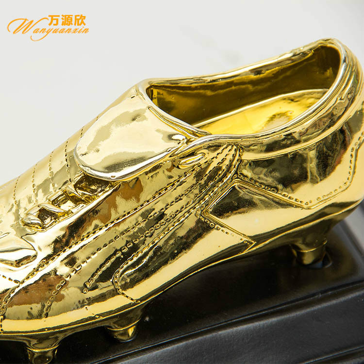 Cristiano Ronaldo, Lionel Messi, European Football Golden Shoe, European League Football Top Scorer Award, factory direct sales HX1309 Specification drawing