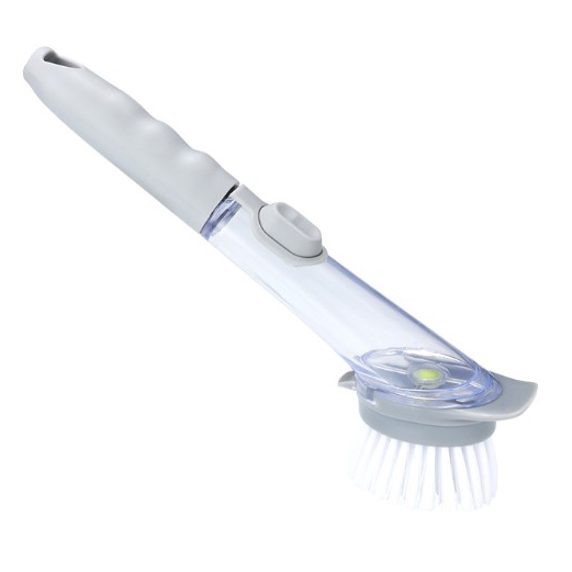 厨房清洁刷长柄去污锅刷 自动加液刷锅神器 不粘油洗锅刷子