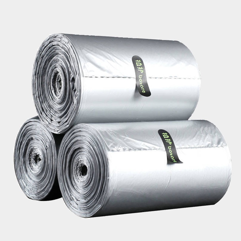 点断式家用垃圾袋 加厚一次性卷装垃圾袋子50*60cm塑料拉圾袋细节图