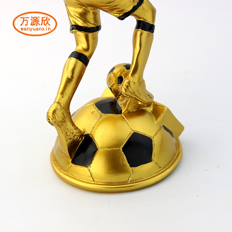 Factory direct sales of football trophies, resin handicrafts, commemorative trophies, prizes and MEDALS HX4234 Application Scenario