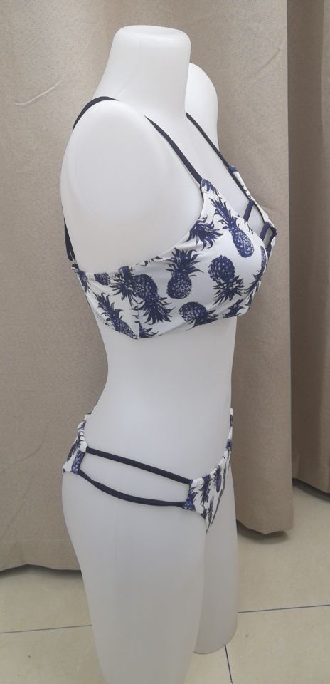 Foreign Trade Inventory Spot Processing Bikini Swimsuits. Special Clearance Swimwear Specification drawing