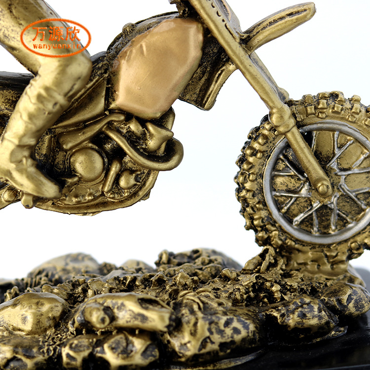 Dirt bike Trophy Racing Trophy resin HX3187 Application Scenario