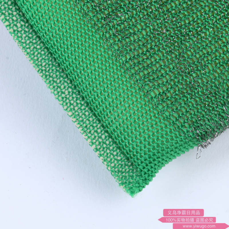 Manufacturers direct color wire sponge wipes wire cloth, wire sponge, sponge, washing king 500 Specification drawing