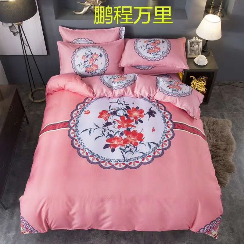 2021 New Factory Direct Sales Retail Wholesale New Flower Fashion Special Edition Big Version Positioning Flower Four-Piece Set Application Scenario