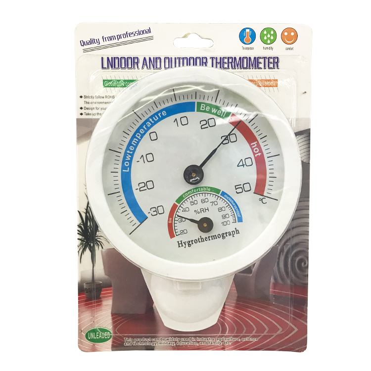 外贸爆款 指针温湿度计 家用室内高精度温湿度表 干湿温度计
