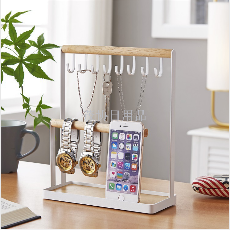 Nordic style jewelry storage stand Desktop phone stand