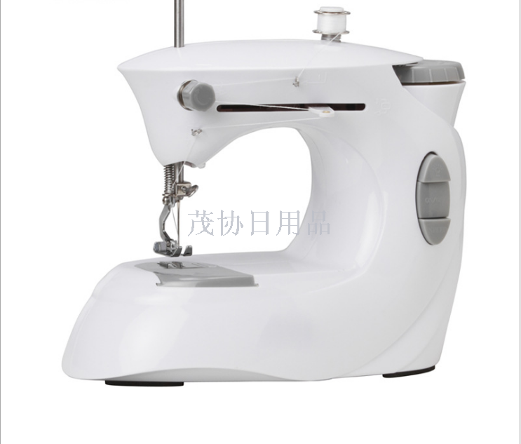 0201 Mini sewing machine home overlock eating thick small electric sewing machine double thread