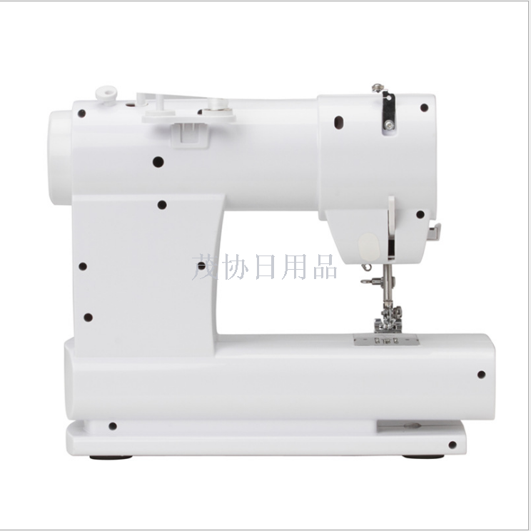 Small electric sewing machine with 42-stitch lockstitch and buttonhole for household use details Picture
