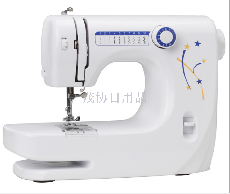 608 Sewing machine Household multi-functional 10-stitch eating thick small electric sewing machine