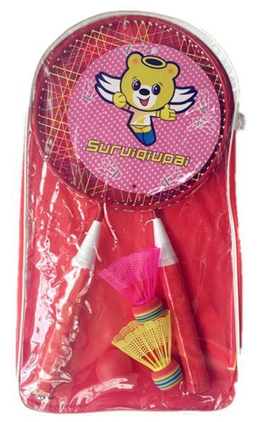 Factory direct sales of badminton rackets, children's badminton racket sets, customized for foreign trade