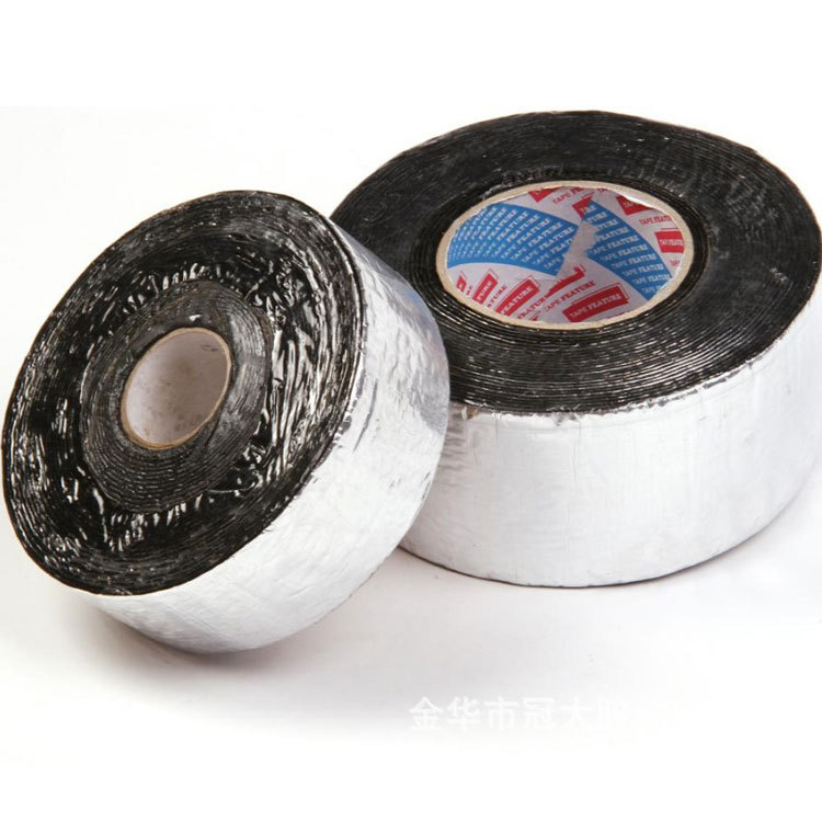 高粘防水密封胶带 双面丁基铝箔胶带 补漏屋顶防漏防水胶厂家定做细节图