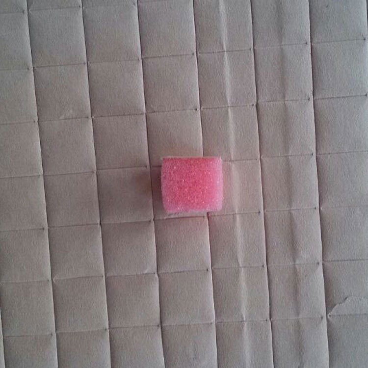 厂家直销圣诞树海绵泡棉胶带 年画海绵双面胶片贴片 红色批发定做产品图