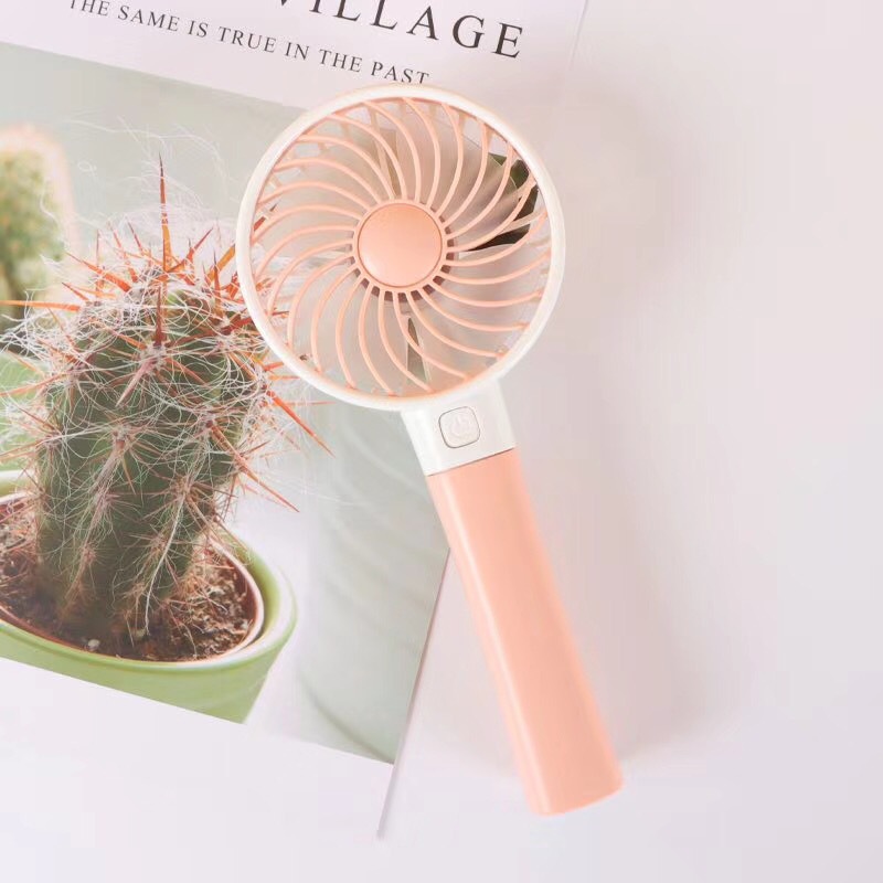 厂家直销迷你卡通手持风扇携带式USB充电创意造型风扇夏季必备品产品图