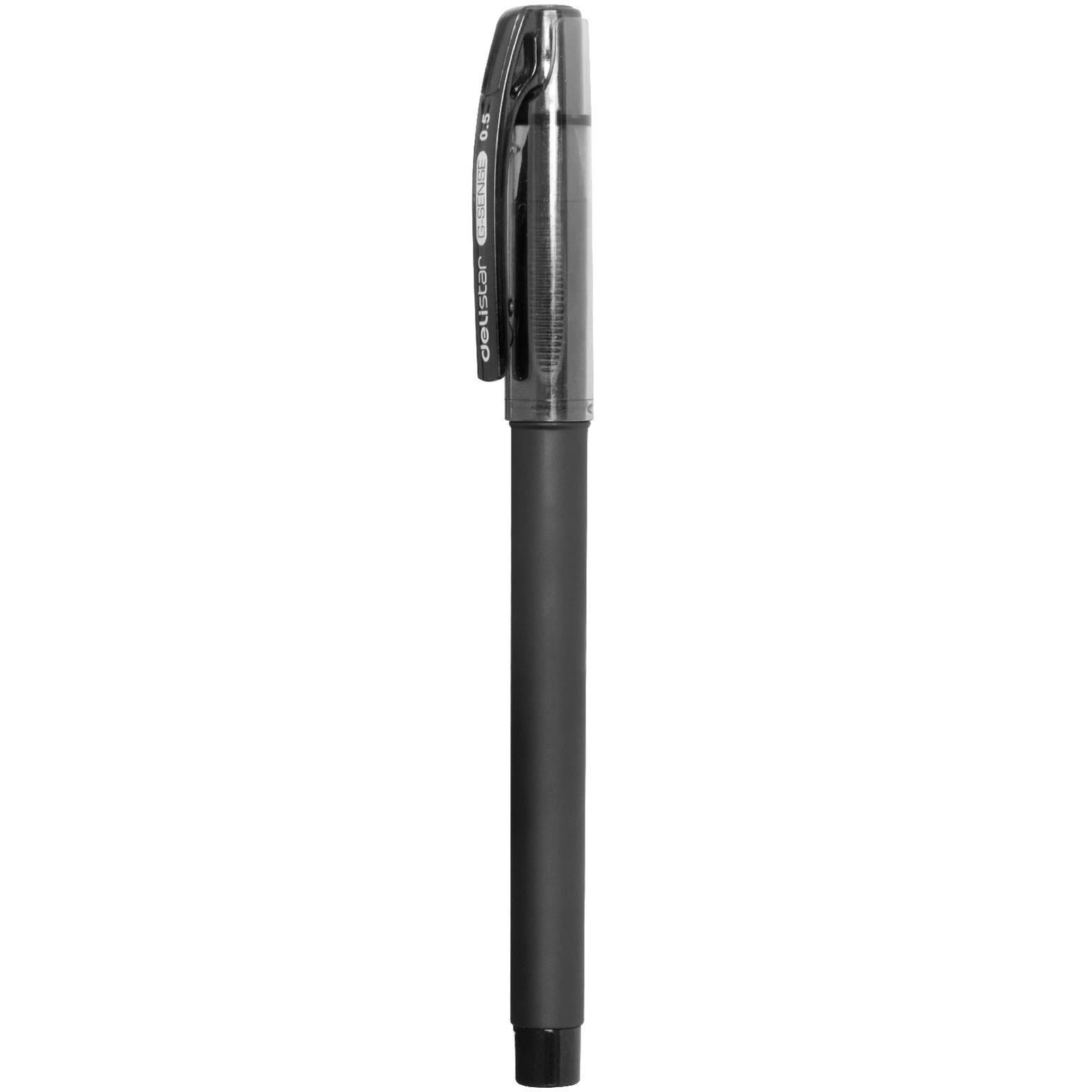 得力S65中性笔 办公中性笔 0.5mm水笔 得力办公用品 顺滑书写产品图