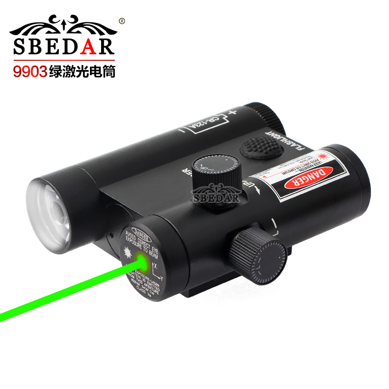 绿激光瞄准器LED强光电筒绿激光瞄准器产品图