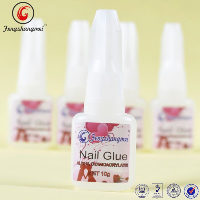 Fashion Nail Art offers 10g of high-quality nail art glue with brushes, nail art tools, nail plate glue, drill glue, and special glue for nail plates, exclusively for export