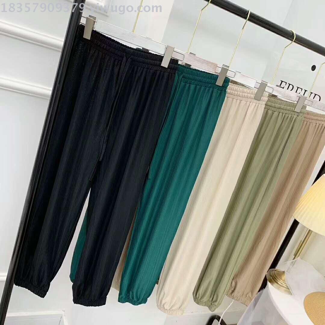 The 2019 bestseller for lazy people - Ice Silk tight-fitting pants details Picture