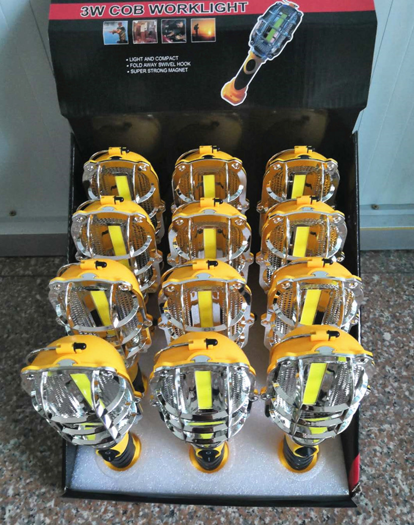 TV工作灯 5W汽车高亮检修灯照明灯 强磁挂钩照明灯 汽车礼品定制细节图