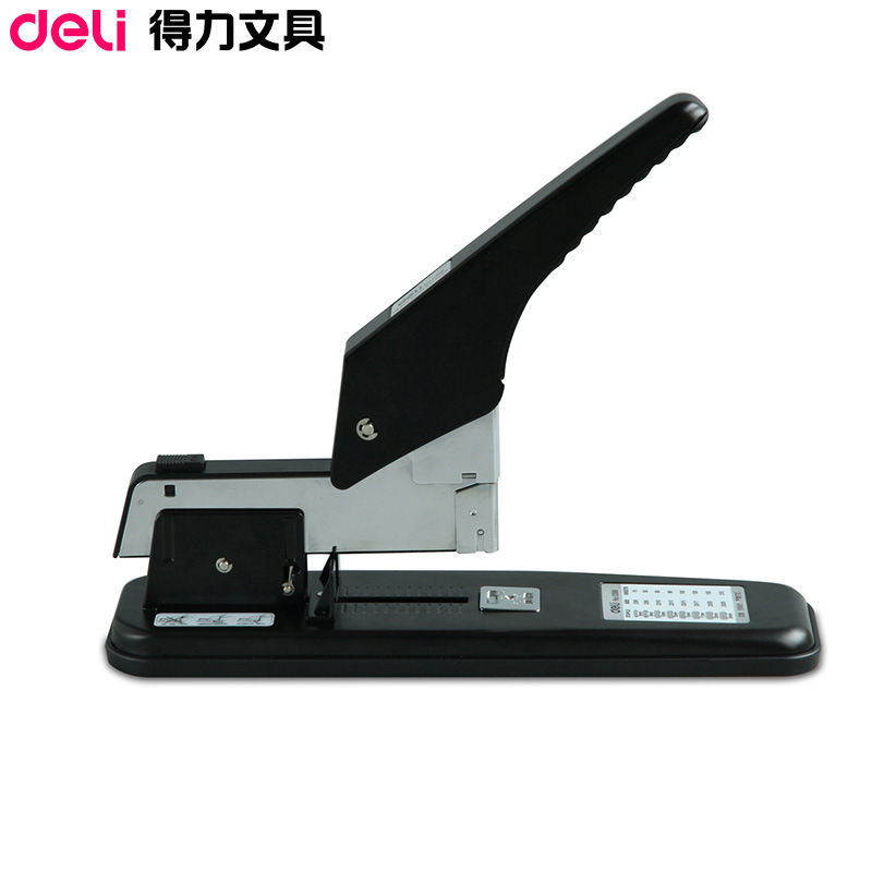 得力0399订书器重型订书机加厚型订书机210页 大订书机