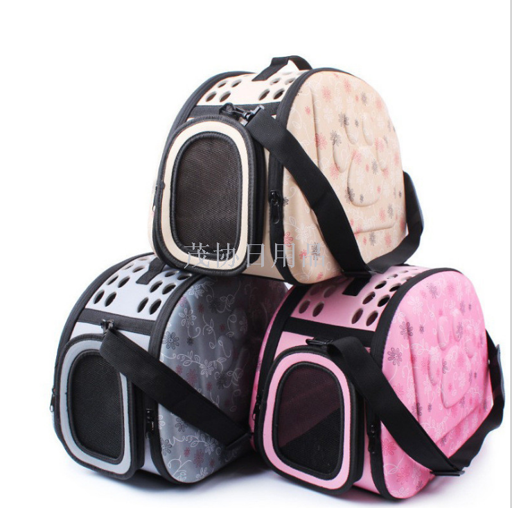 Cat teddy pet going out bag Portable travel bag Dog bag Cat carrier box bag