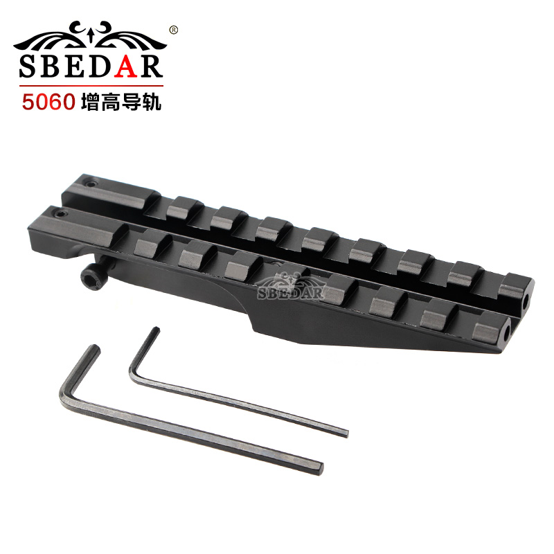 Base guide rail 20mm wide fishbone track 5060