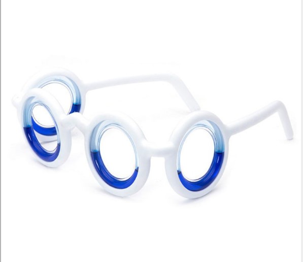 防晕车晕船折叠便携式液体眼镜神器无镜片 防晕车眼镜