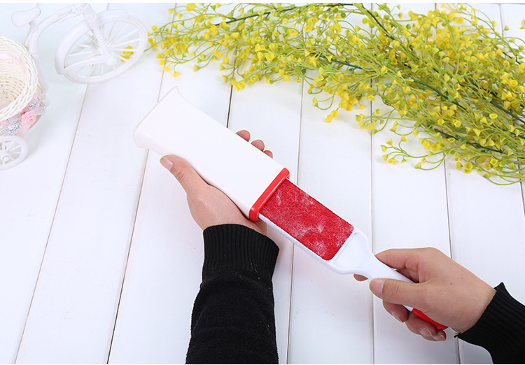 New non-damaging hair brush, pet hair adhesive, double-sided pet hair adhesive, a perfect tool for cleaning cat and dog hair Specification image