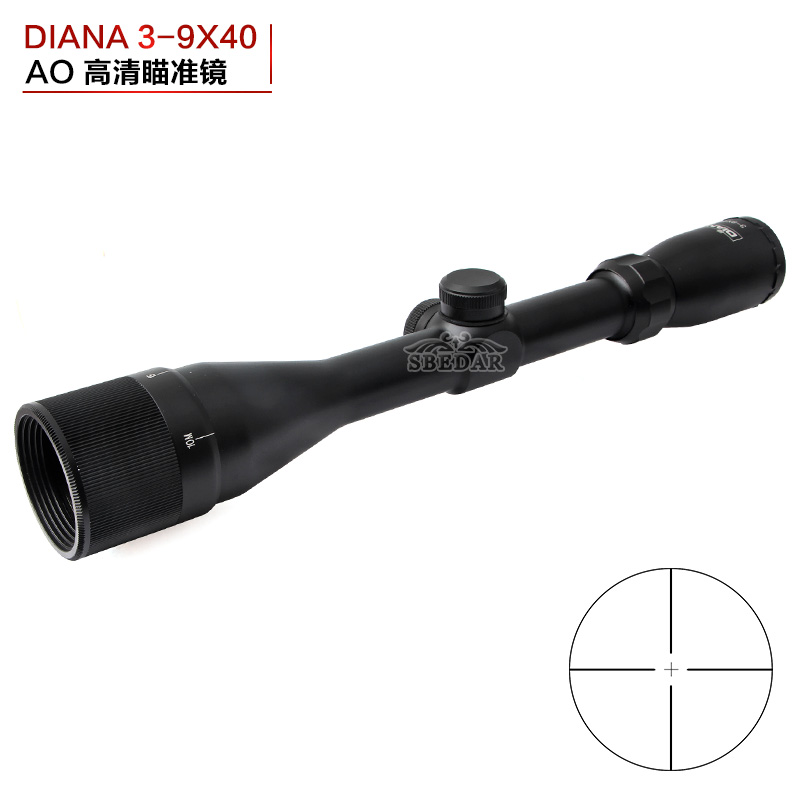 3-9x40AO blue film hd long optical sight