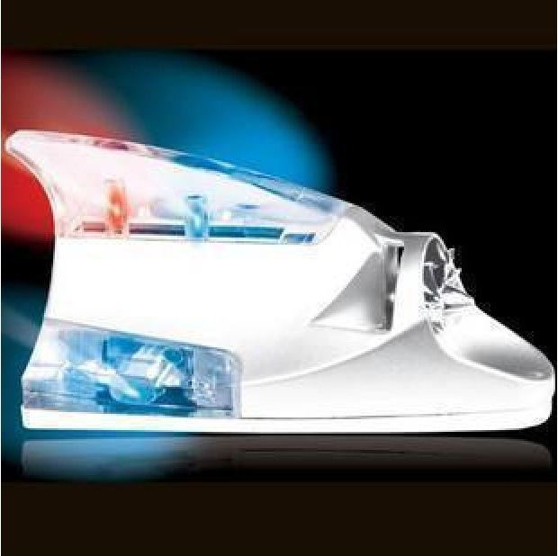 Car wind light, shark fin flash anti-rear-end wind decorative light, car modification exterior accessories, car antenna light details Picture