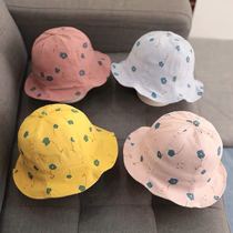 Thin girl Fisherman hat for spring and Autumn for children 1-3 years old sun hat for children