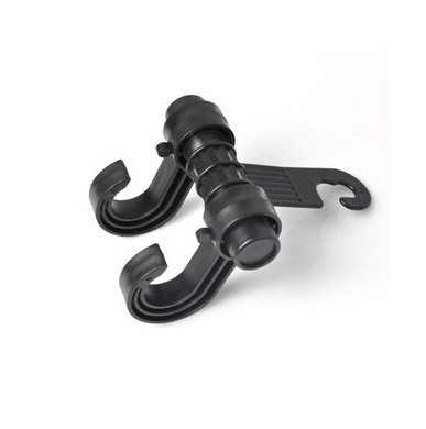 Car hooks, automotive supplies, car seat back storage hooks, multi-functional hooks, eco-friendly thickened double hooks, 2216 Specification image