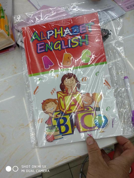 外贸款 英文 ABC 数字 擦擦描红本 擦擦卡