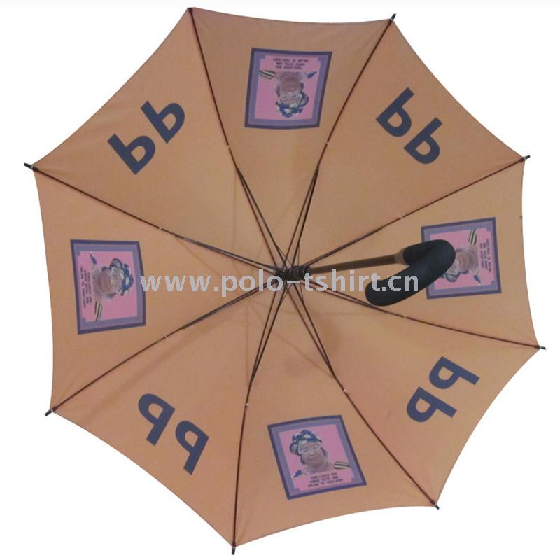 厂家定制出口非洲选举伞人头伞促销广告雨伞直杆伞热转印雨伞细节图