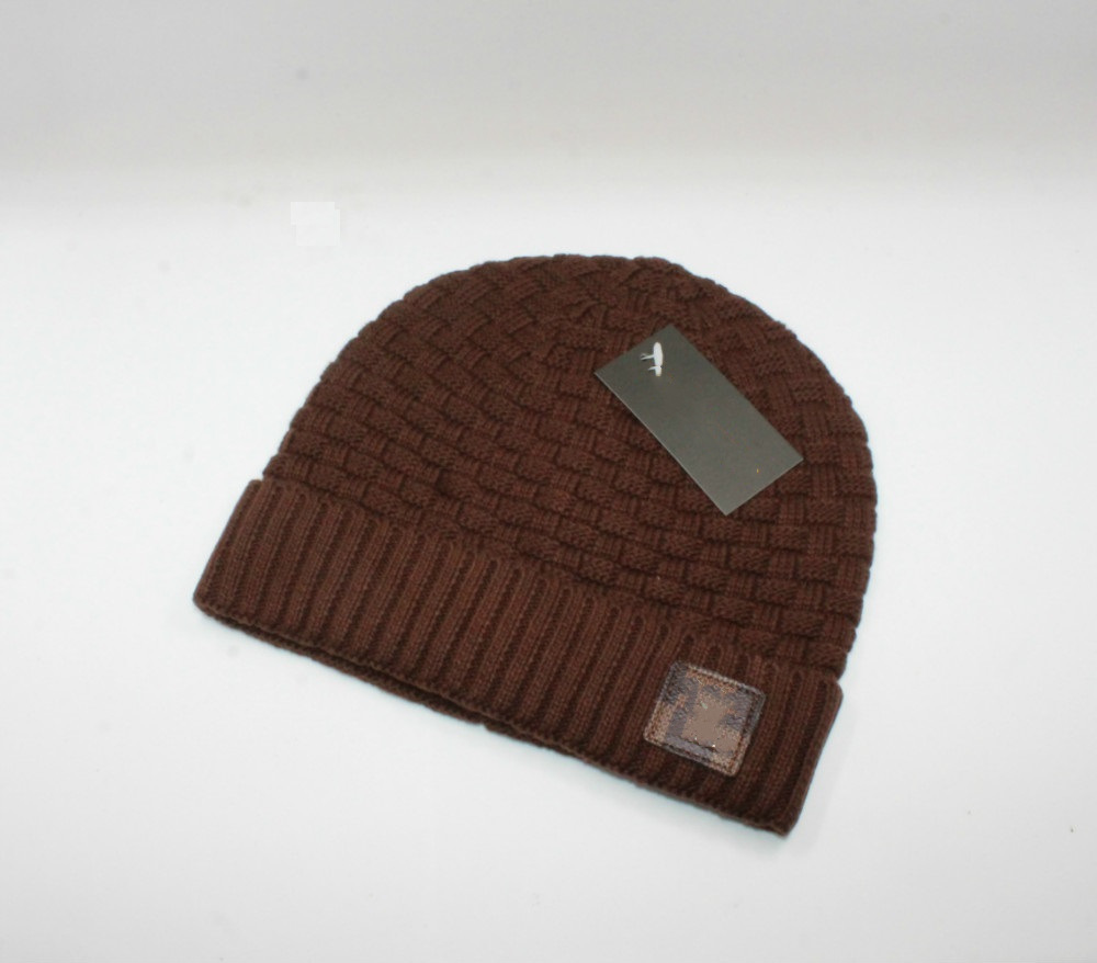 Men's Woolen Hat Foreign Trade Woolen Hat Women's Knitted Hat Big Winter Warm Hat European And American Brand Knitted Hat Specification drawing