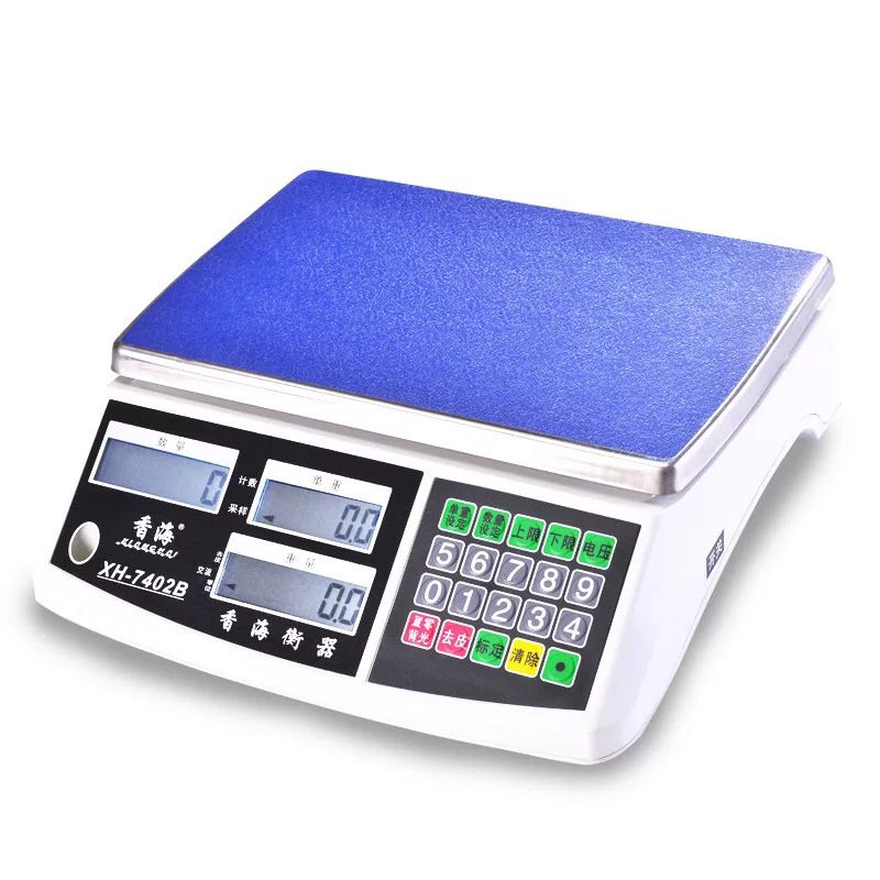 香海工业称电子计数秤称重桌称15kg/30kg计重电子秤0.