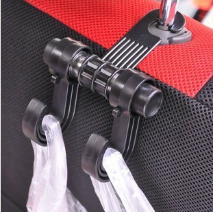 Car hooks, automotive supplies, car seat back storage hooks, multi-functional hooks, eco-friendly thickened double hooks, 2216 details Picture