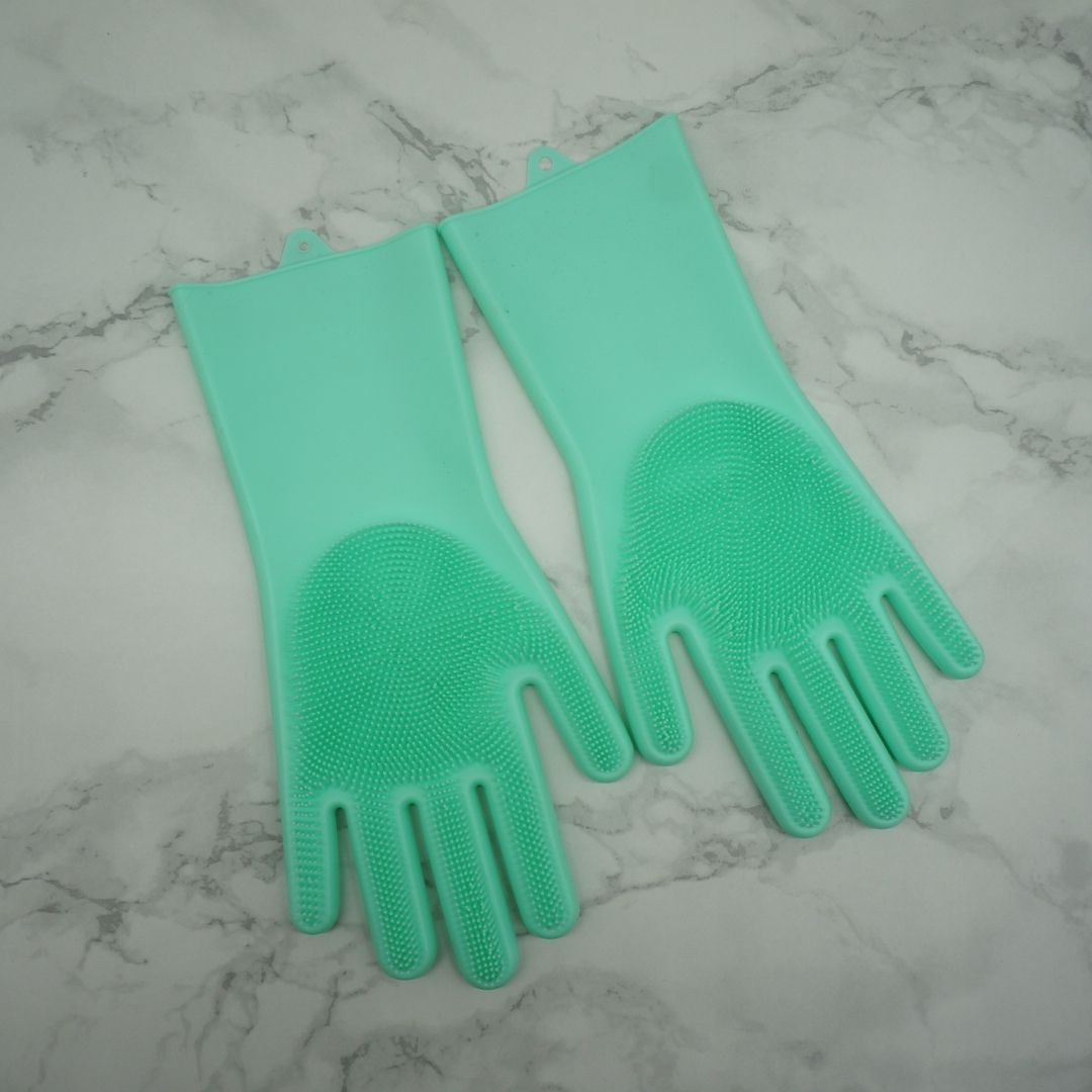硅胶手套 洗碗手套 搓澡手套 厨房用手套