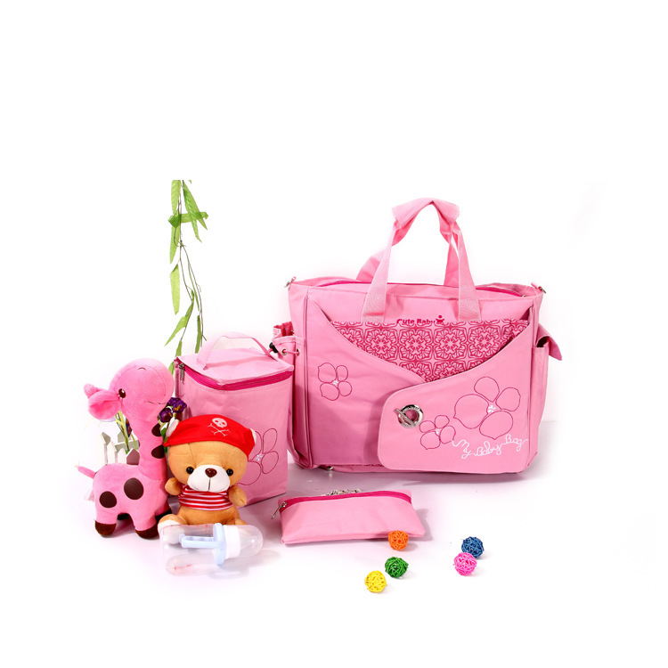 2016热销供应超大容量三件套妈妈包包多功能多层便携式妈咪包