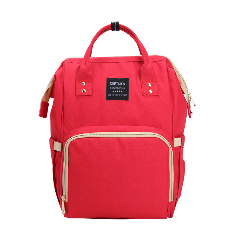 Multi-Functional Large Capacity Shoulder Mommy Bag Fashion Go Out Baby Bag Mother And Child Backpack A Hair Application Scenario