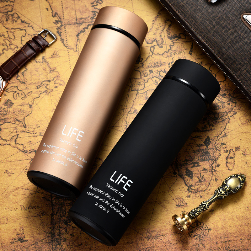 LIFE高档商务杯真空304不锈钢送长辈领导老师客户礼品保温杯订制细节图